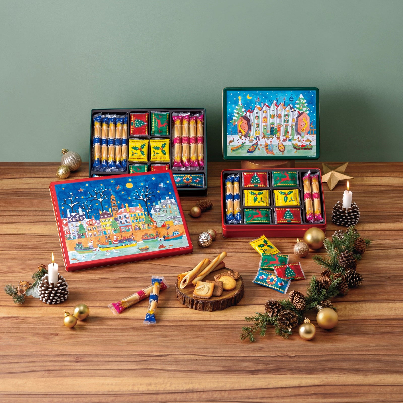 Yoku Moku Cookie Assortment Holiday Tins Pantry Yoku Moku 