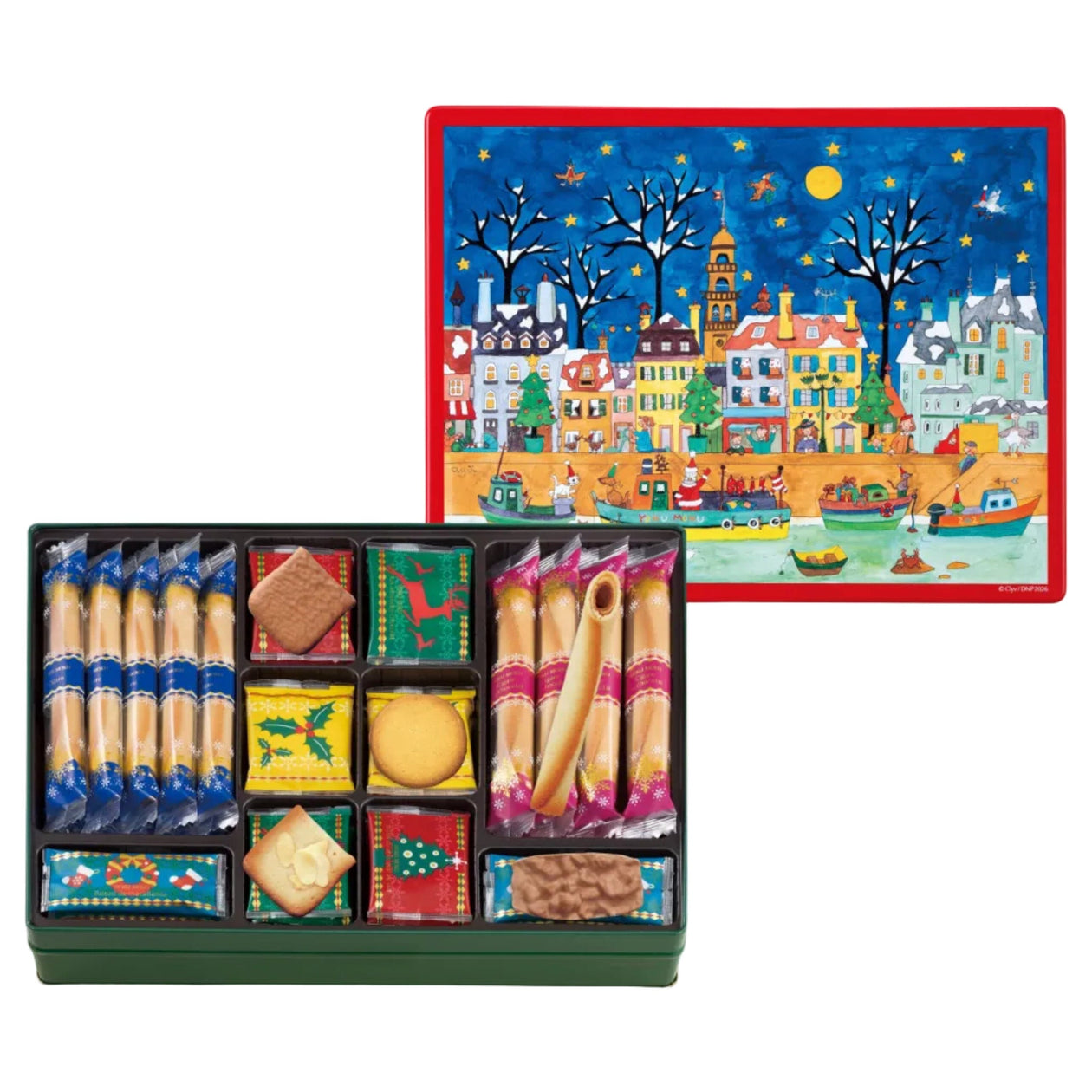 Yoku Moku Cookie Assortment Holiday Tins Pantry Yoku Moku Large 