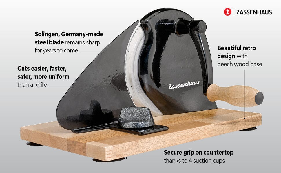 Zassenhaus | Bread Slicer Equipment Küchenprofi USA 