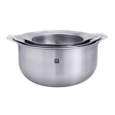 Zwilling 6pc Stainless Steel Nesting Bowl & Strainer Set Zwilling J.A. Henckels 