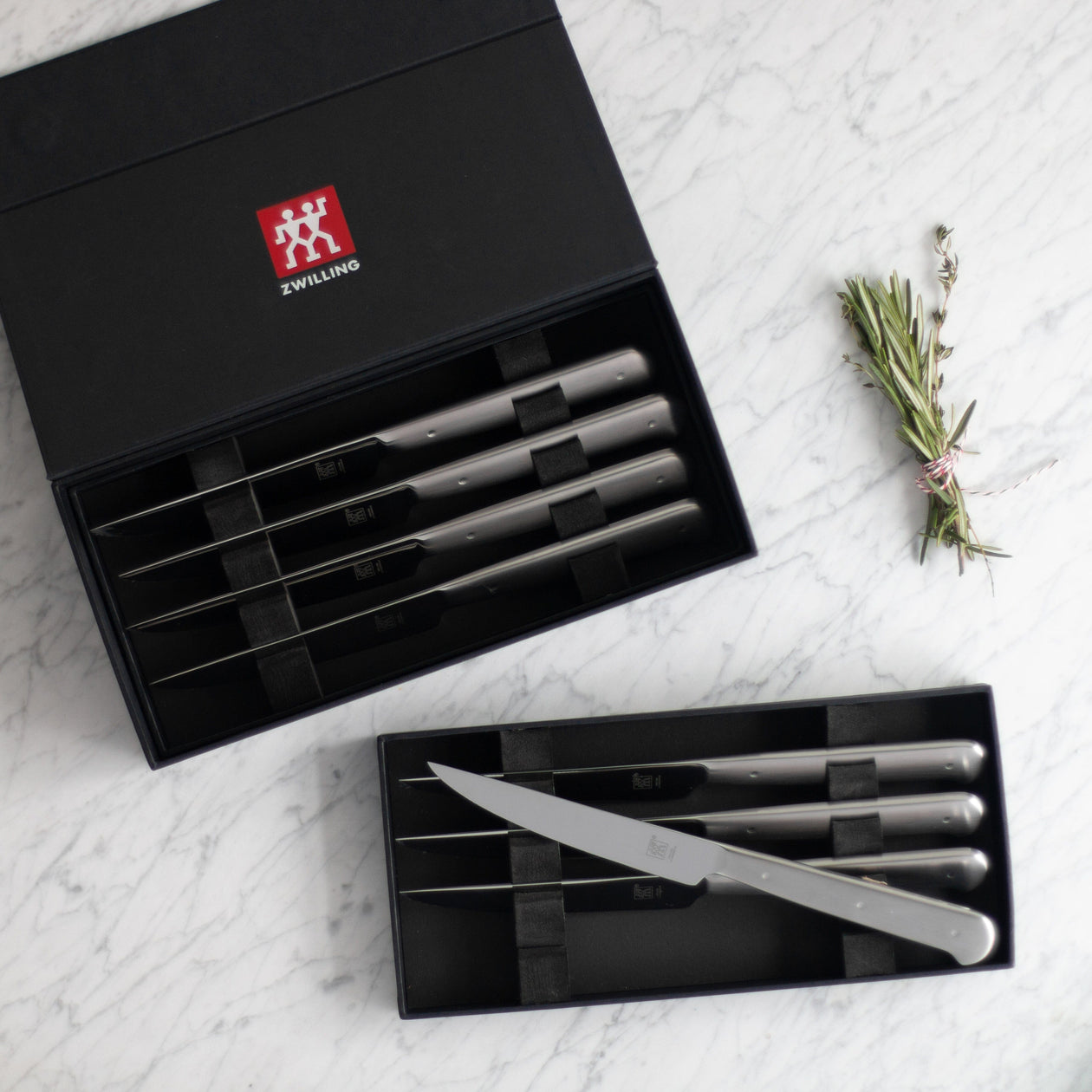 Zwilling Stainless Steel Porterhouse 8-Piece Steak Knife Set Housewares Henckels International 