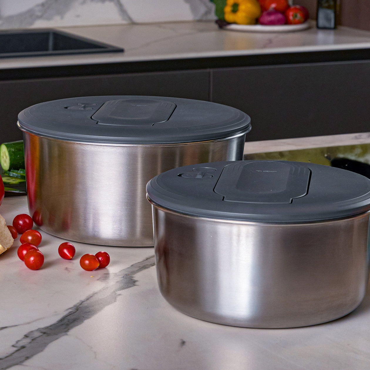 Zyliss Swift Dry Salad Spinner Stainless Steel Salad Spinner Zyliss Kitchen 
