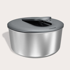 Zyliss Swift Dry Salad Spinner Stainless Steel Salad Spinner Zyliss Kitchen Large 