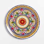 De La Cal Ceramics 13-inch Multicolor Serving Plate Housewares From Spain 