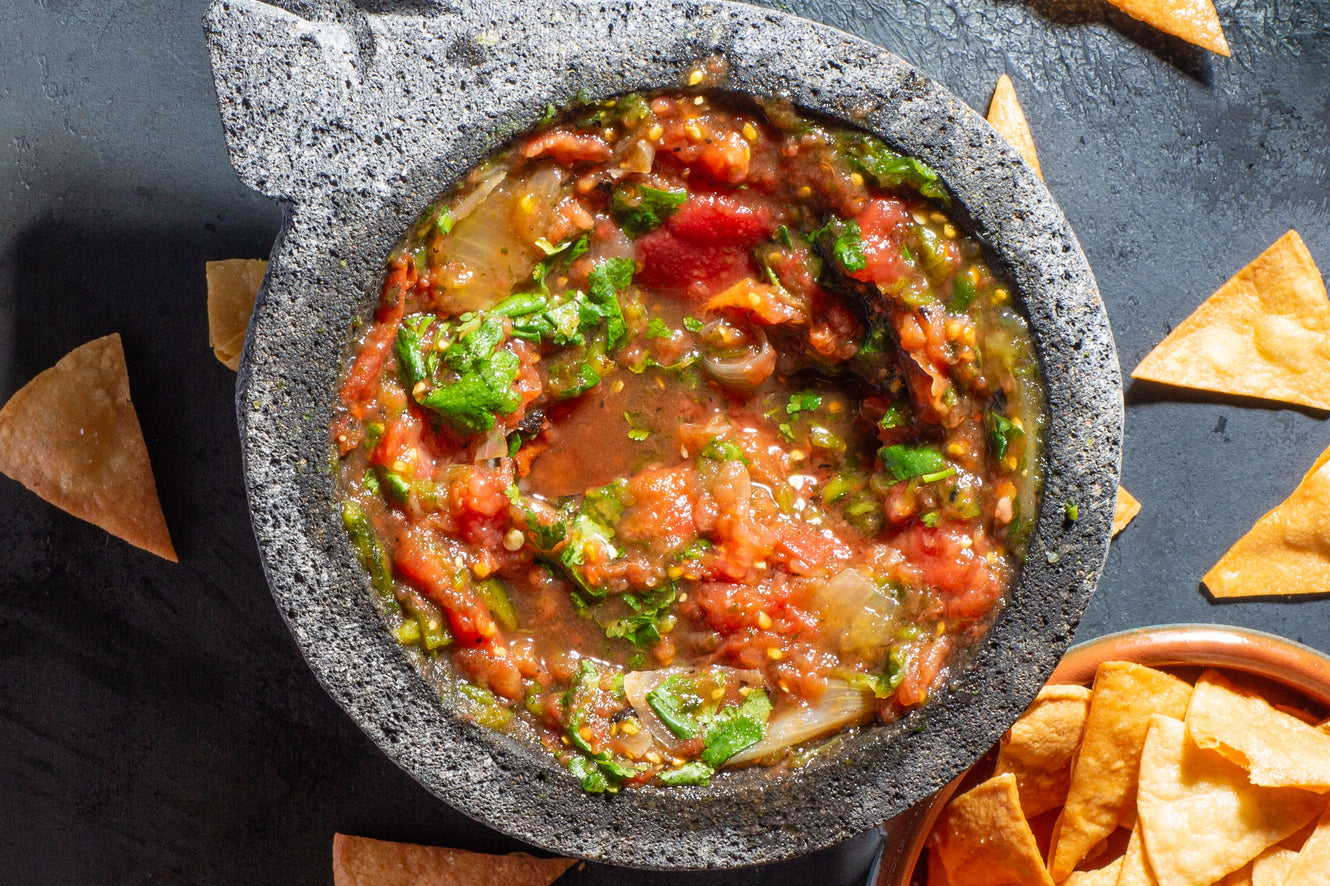 The history of the molcajete dates back thousands of years.