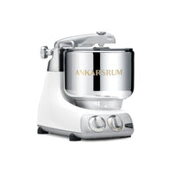 Ankarsrum Assistent Original Stand Mixer — Glossy Finish Equipment Ankarsrum White 