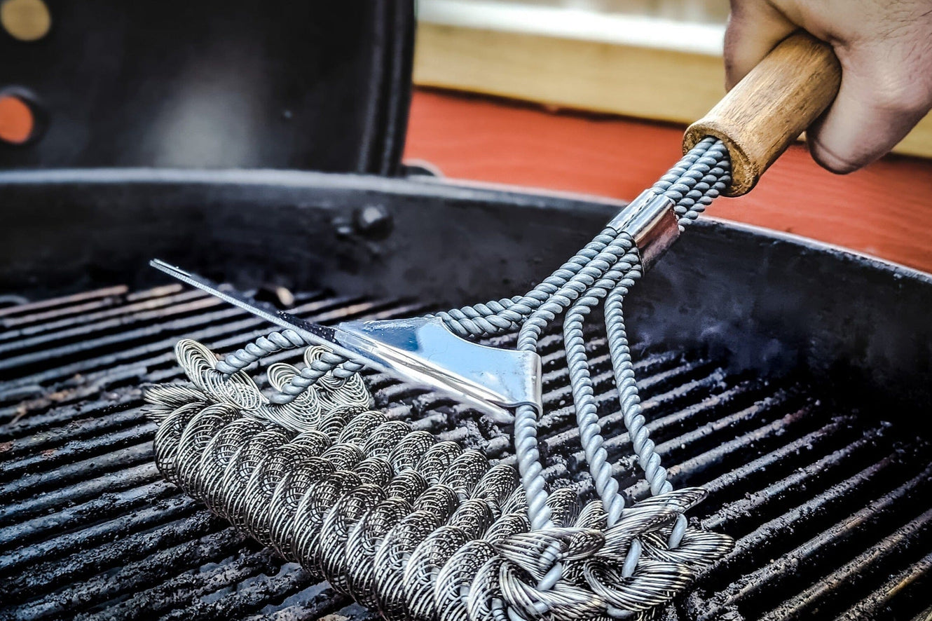 Cleaning Tool Best Bristle Free Grill Brush BRUBEQO Steam Grill