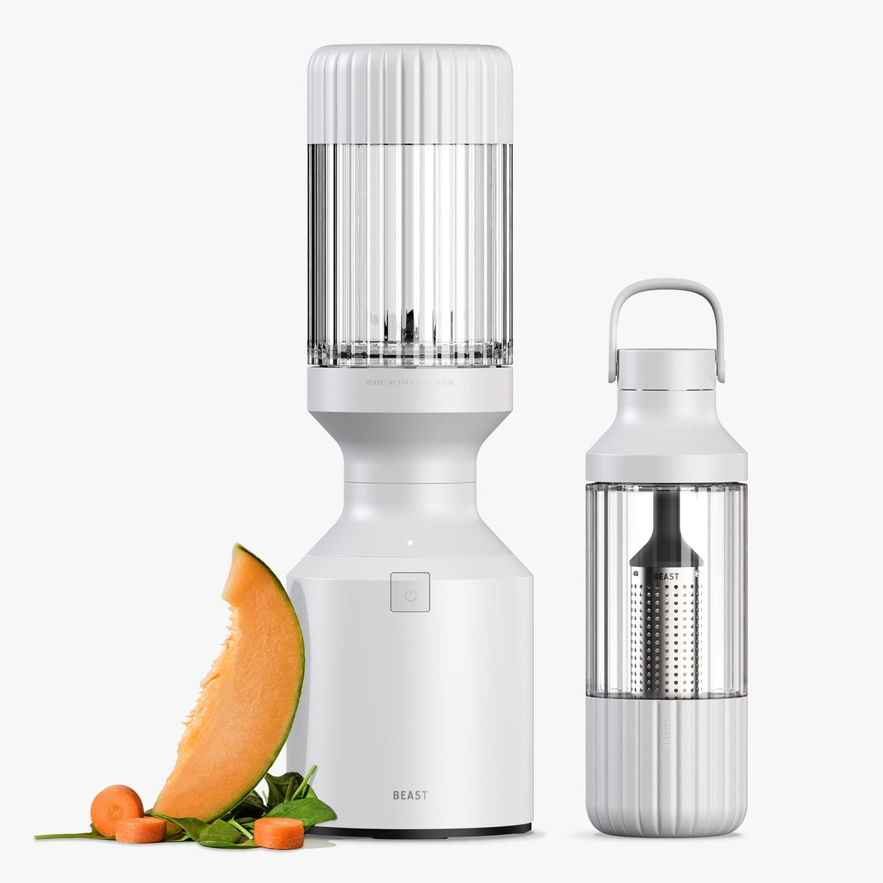 Beast Blender + Hydration System Equipment Beast White 