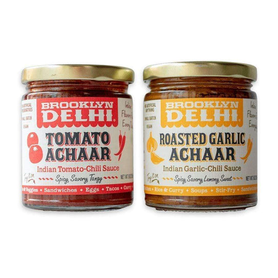 Brooklyn Delhi Tomato Achaar and Roasted Garlic Achaar Pantry Brooklyn Delhi 