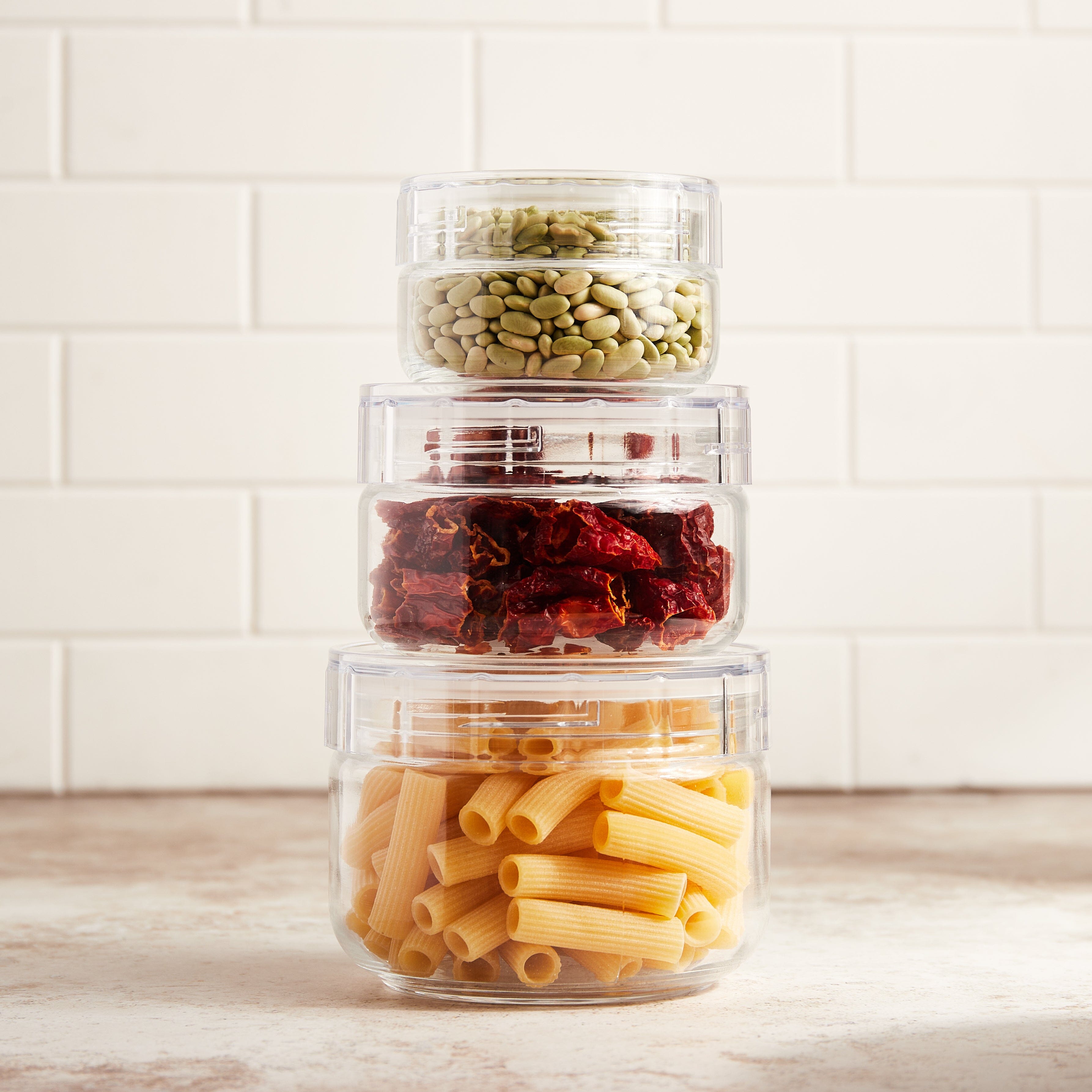 Small Sample Jars Stackable Stackable Glass Storage Containers