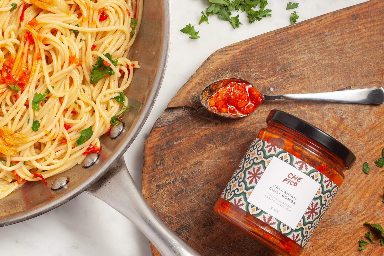 This bold and spicy condiment comes by way of Che Fico—a buzzy rustic Italian spot in San Francisco that’s served the likes of Gwyneth Paltrow and Anderson Cooper.