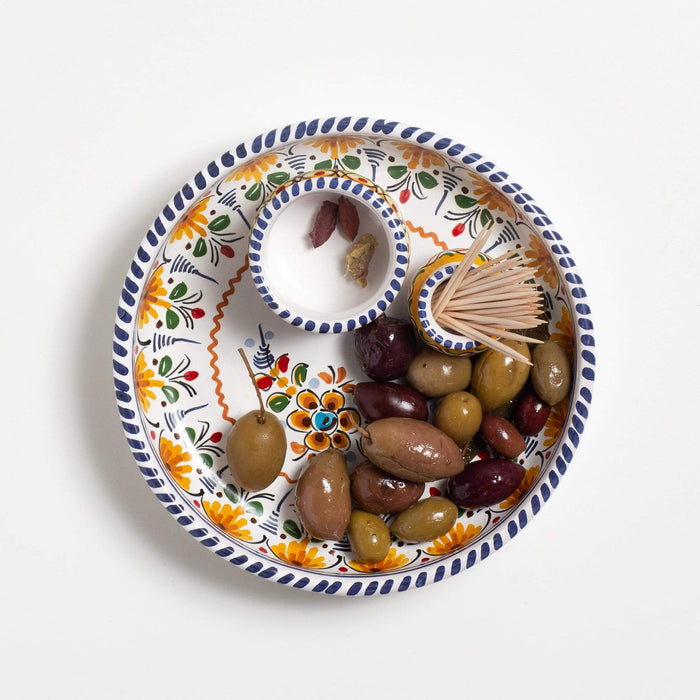 De La Cal Ceramics Traditional Olive Tray Housewares From Spain 