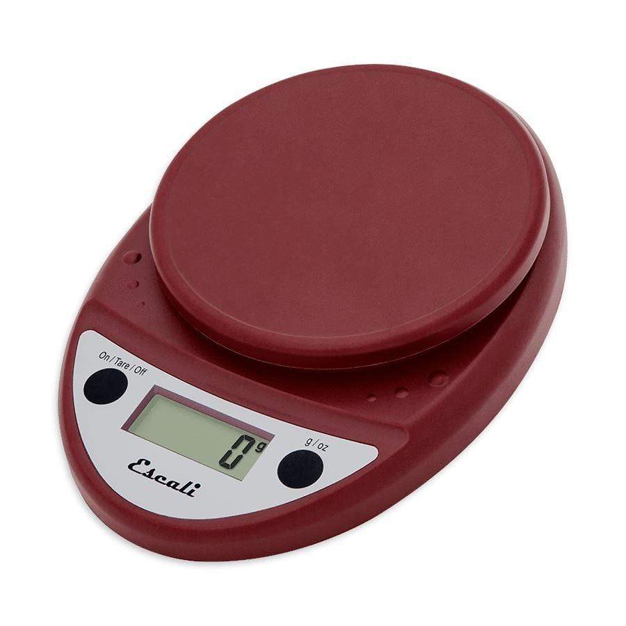 Escali Primo Digital Scale Equipment Escali Red 