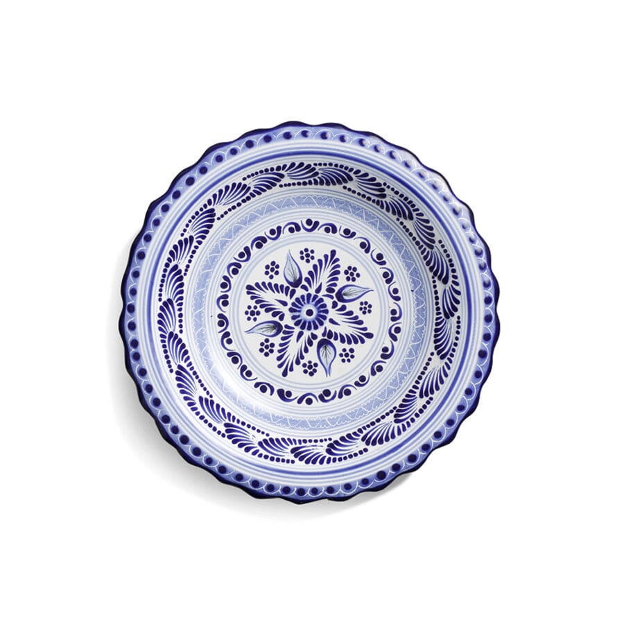 Guelaguetza Designs Talavera Serving Bowl Housewares Guelaguetza Designs 