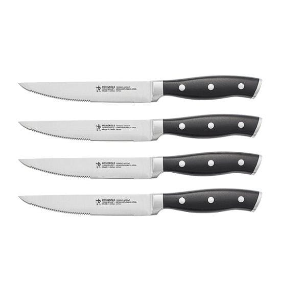 Henckels International Forged Accent 4-Piece Steak Knife Set Equipment Henckels International Black 