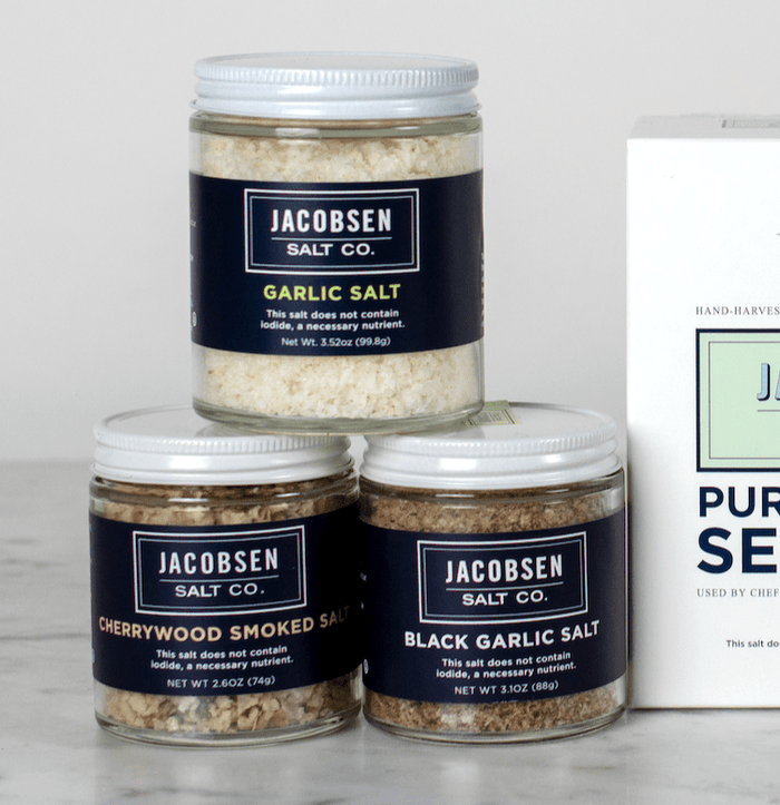 Jacobsen Salt Salt, Garlic - 4.2 oz