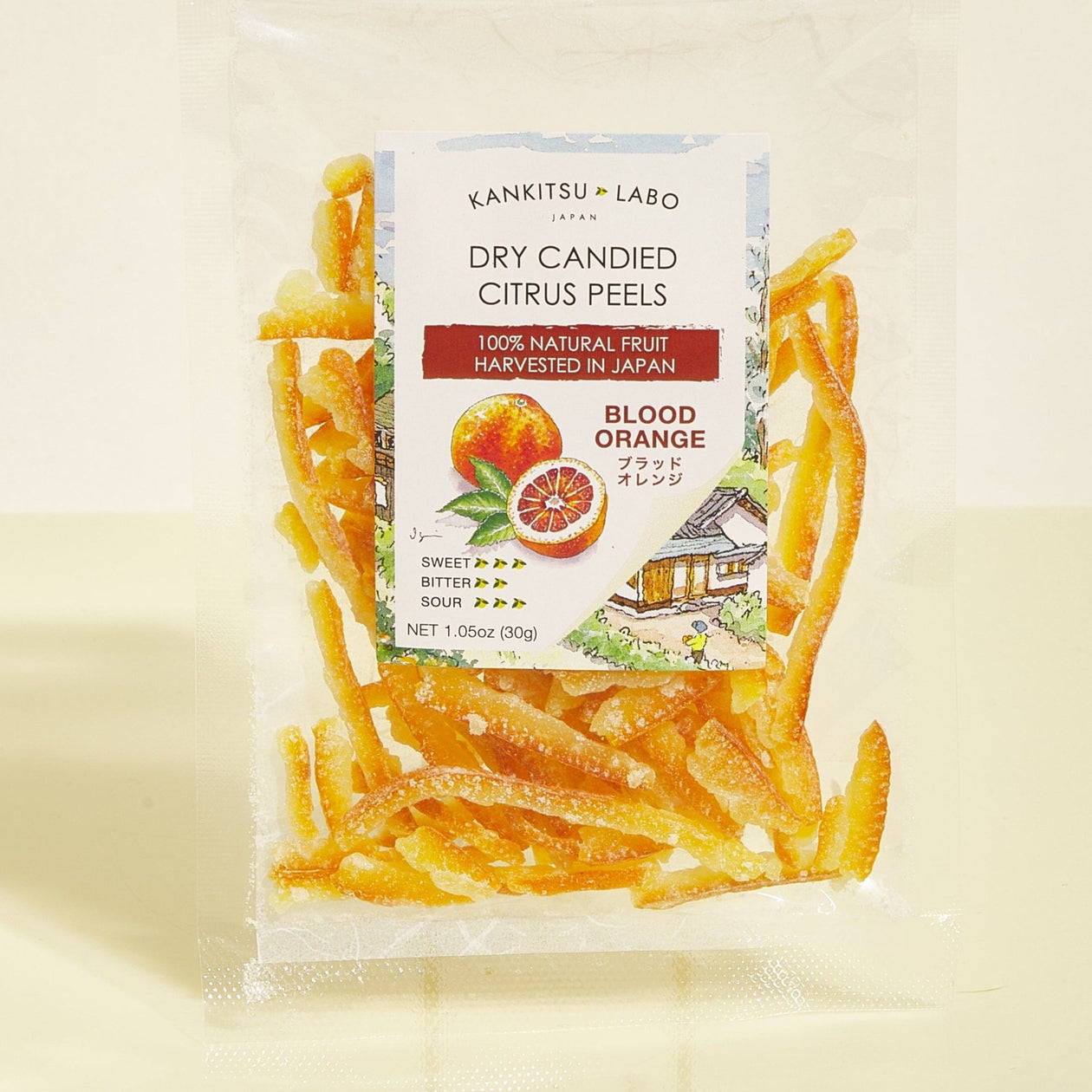 Kankitsu & Labo Dry Candied Citrus Peels 5 Pack Sampler Pantry Umami Insider 