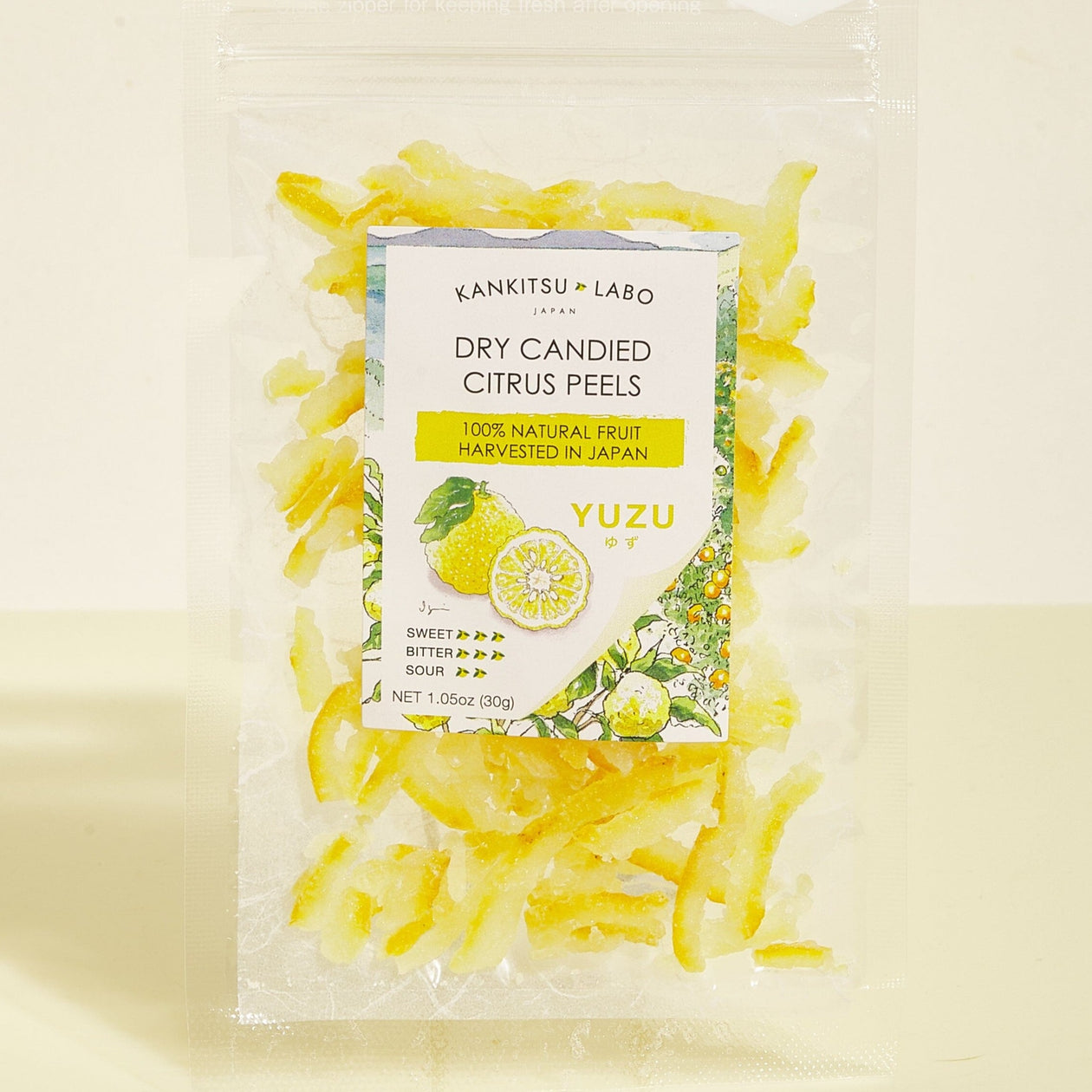 Kankitsu & Labo Dry Candied Citrus Peels 5 Pack Sampler Pantry Umami Insider 