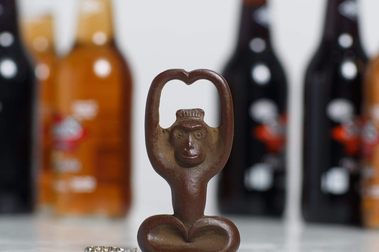 This bottle opener is made in Takaoka City—an epicenter for ironwork in Japan.