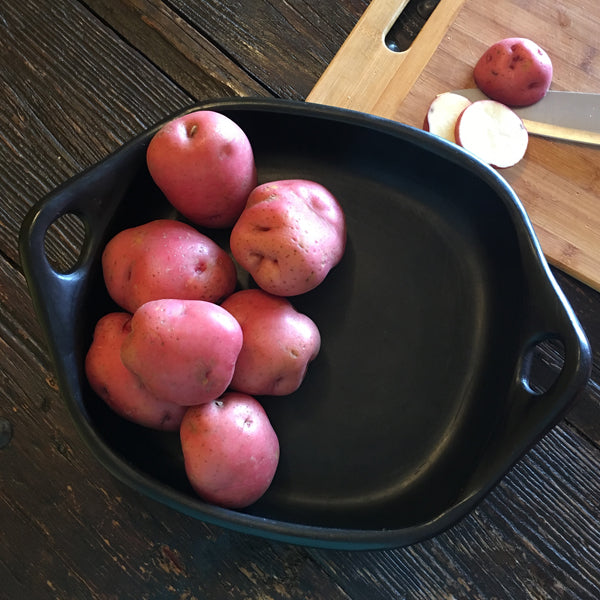 La Chamba 2-Quart Square Casserole Casserole Dishes Ancient Cookware 