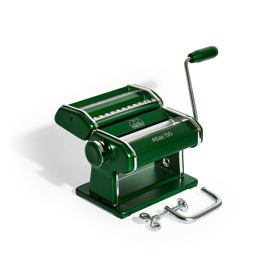 Marcato Pasta Machine - Accessories Compatible (Atlas 150 Design Green) -  Arrivehome HK