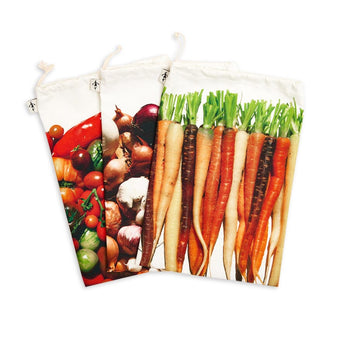 Maron Bouillie Bags for Bulk - Carrot, Onion, Tomato - Set of 3