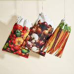 Maron Bouillie Bags for Bulk - Carrot, Onion, Tomato - Set of 3 Shopping Totes LA BOITE A MARON 