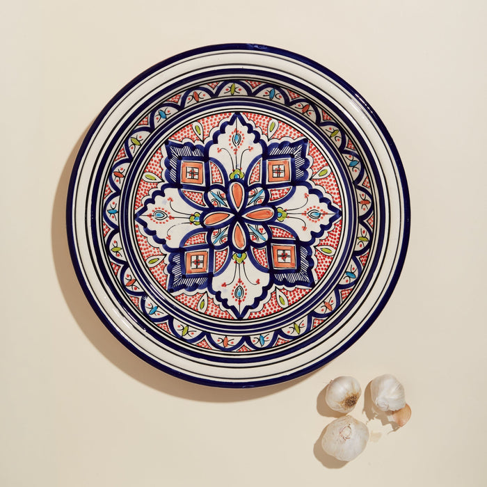Marrakesh Ceramic Couscous Platter Serveware Alcantara-Frederic 