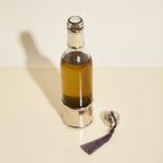 Marrakesh Silver and Glass Olive Oil Bottle Serveware Alcantara-Frederic 