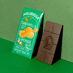 Meurisse Caramel & Almonds Dark Chocolate (2-Pack) Pantry Meurisse 