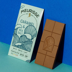 Meurisse Caramel & Sea Salt Milk Chocolate (2-Pack) Pantry Meurisse 