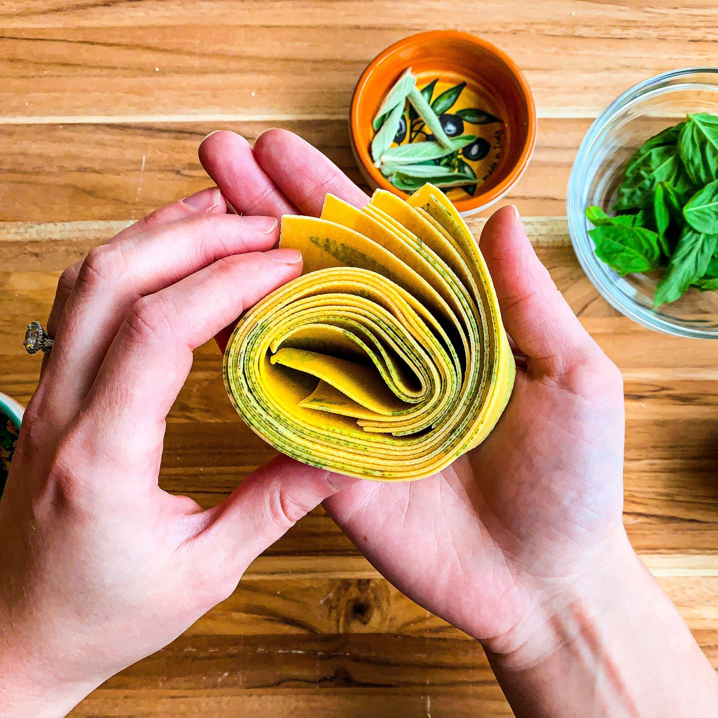 Milk Street Class: Herb-Laminated Pastas with Meryl Feinstein Virtual Class Milk Street Cooking School 