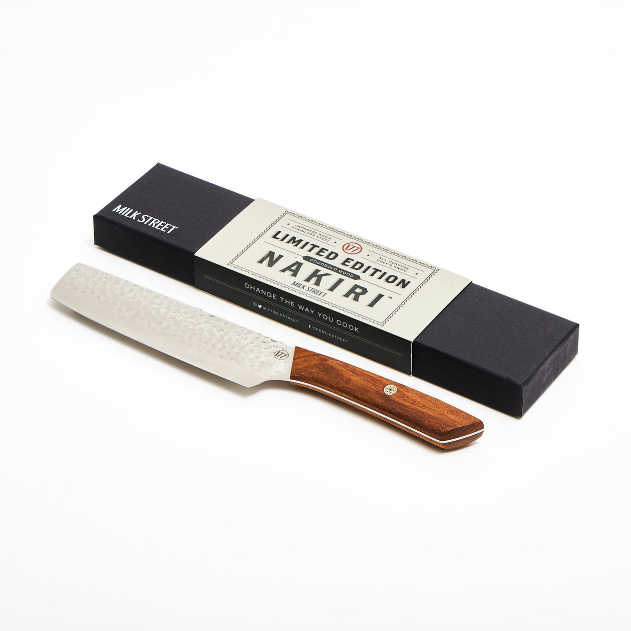 Milk Street: Limited Edition Premium Nakiri — Cocobolo Wood Equipment Milk Street 