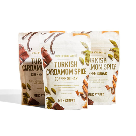 Milk Street Turkish Cardamom Spice Coffee Sugar — Set of 3 Pantry Milk Street 