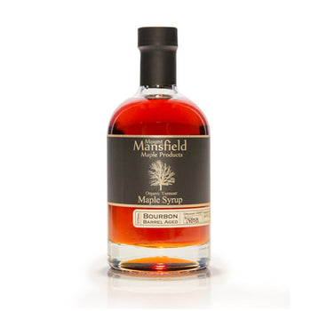 Mount Mansfield Bourbon Barrel Aged Maple Syrup