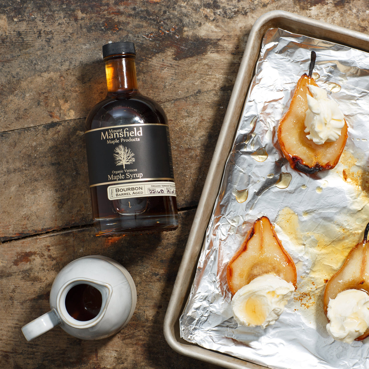 Mount Mansfield Bourbon Barrel Aged Maple Syrup Syrup Mount Mansfield Maple Products 