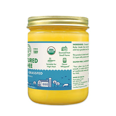 Pure Indian Foods Organic Cultured Ghee Pantry Pure Indian Foods 