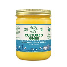 Pure Indian Foods Organic Cultured Ghee Pantry Pure Indian Foods 