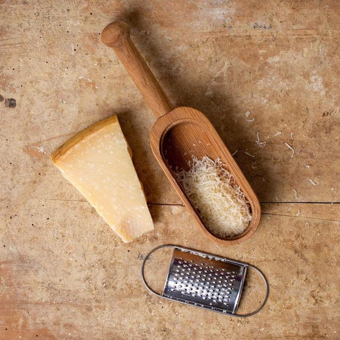 Fine Grater with Wooden Tray