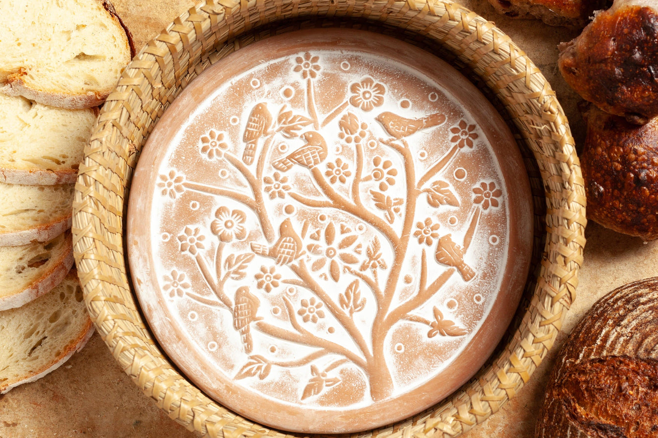 This breadwarmer is carefully crafted by women artisans in Bangladesh.