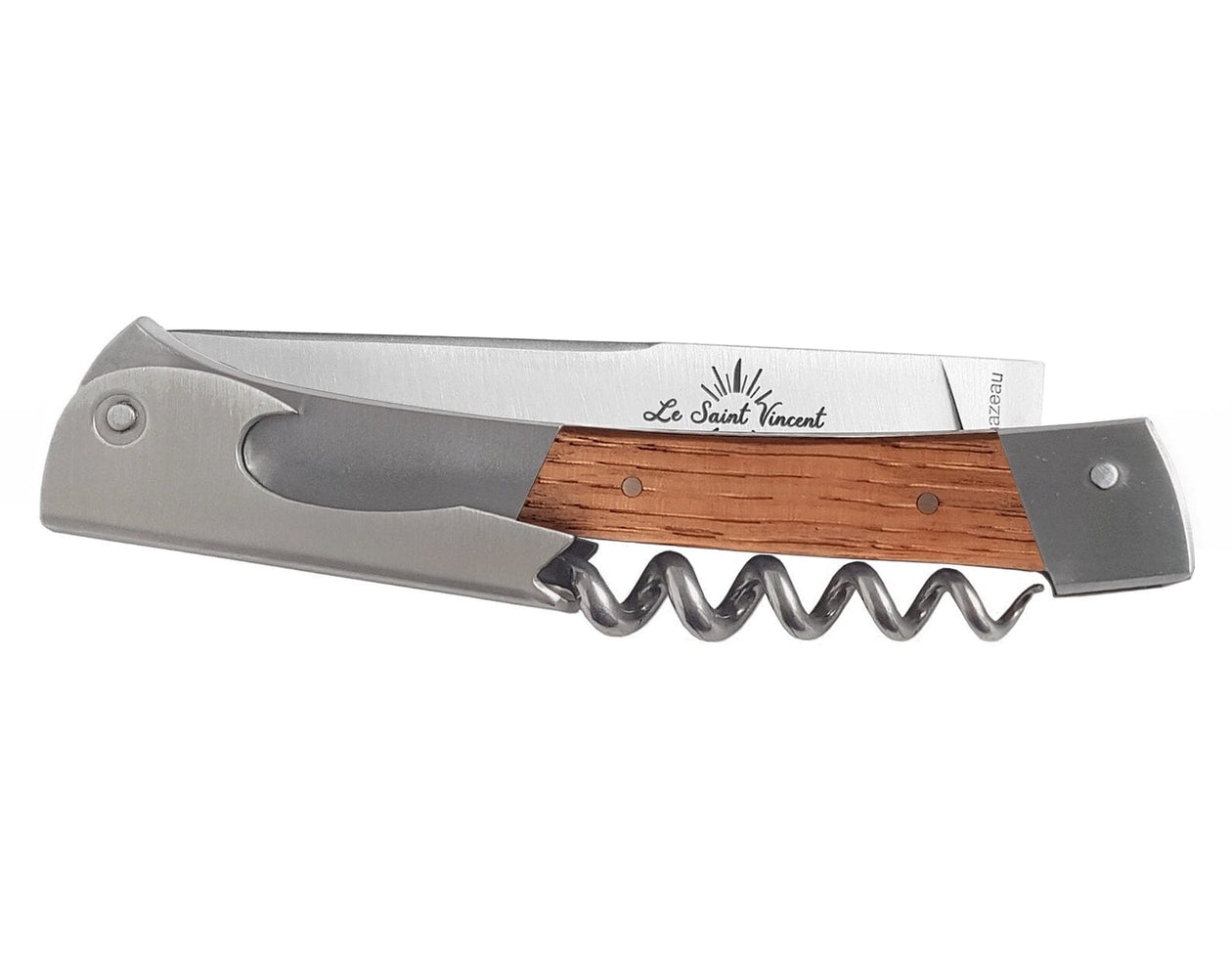 St Vincent Wine Opener Knife with Oak Handle Goyon 