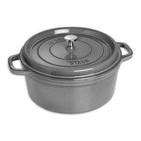 Staub 7-Quart Round Cocotte Equipment Zwilling J.A. Henckels Graphite 