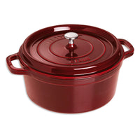 Staub 7-Quart Round Cocotte Equipment Zwilling J.A. Henckels Grenadine 