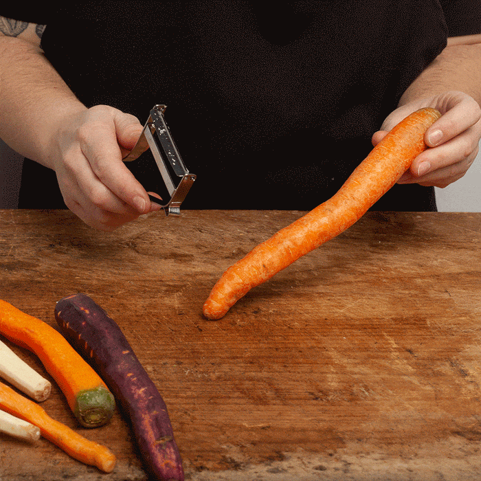 SUNCRAFT vegetable peeler for kids, both left and right-handed