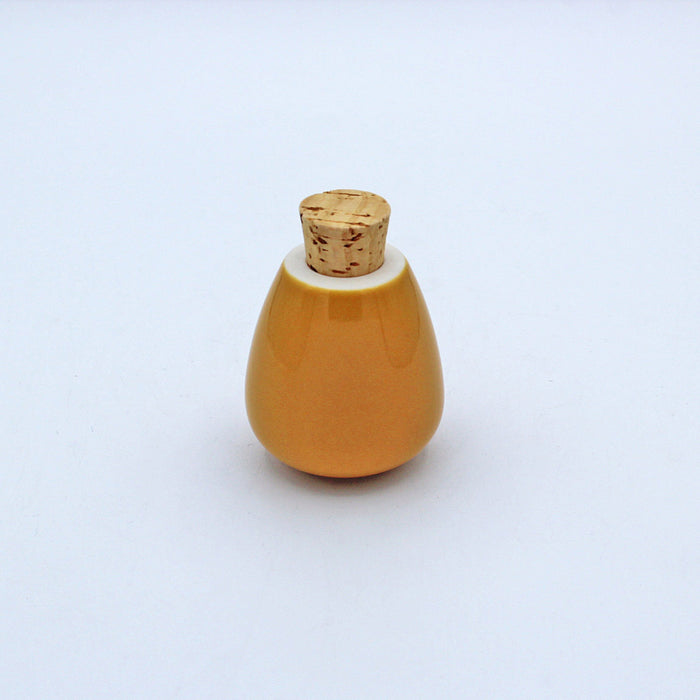 Swing Spice Jar with wooden spoon Housewares Jewel Japan Yellow 