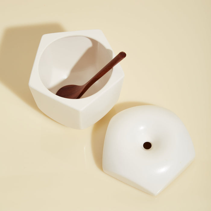 Tatsuya Okazaki Pomme Sugar Jar Housewares Jewel Japan 