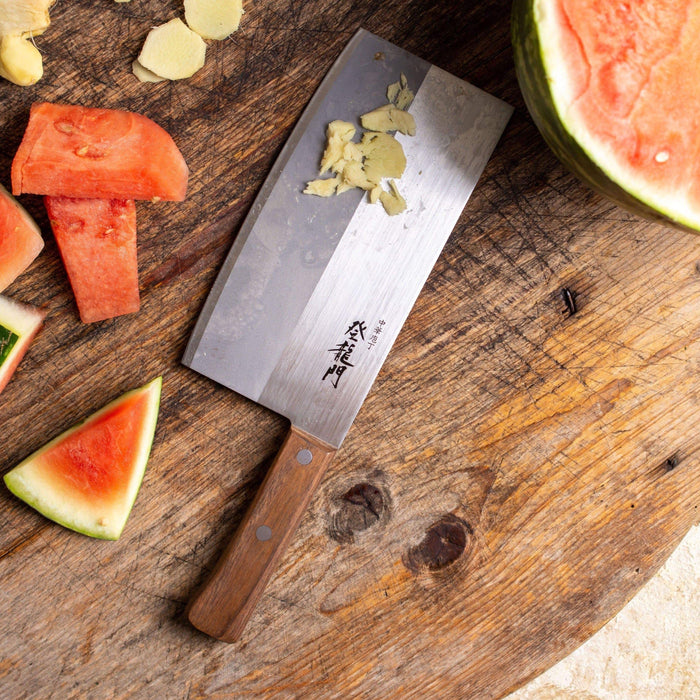 Yoshihiro Inox Chinese Cleaver Vegetable Cutter Multipurpose Chef Knif –  Yoshihiro Cutlery