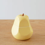 Ttyokzk Poire (Pear) Sugar Jar Housewares Jewel Japan Yellow 