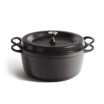 Vermicular Oven Safe Skillet 28cm Cast Iron Enamel with stainless lid  FP28-MH