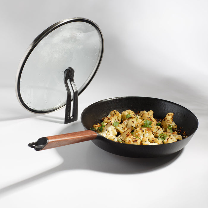 Vermicular Glass Lid for Frying Pans - 11” | Free-Standing | Made in Japan